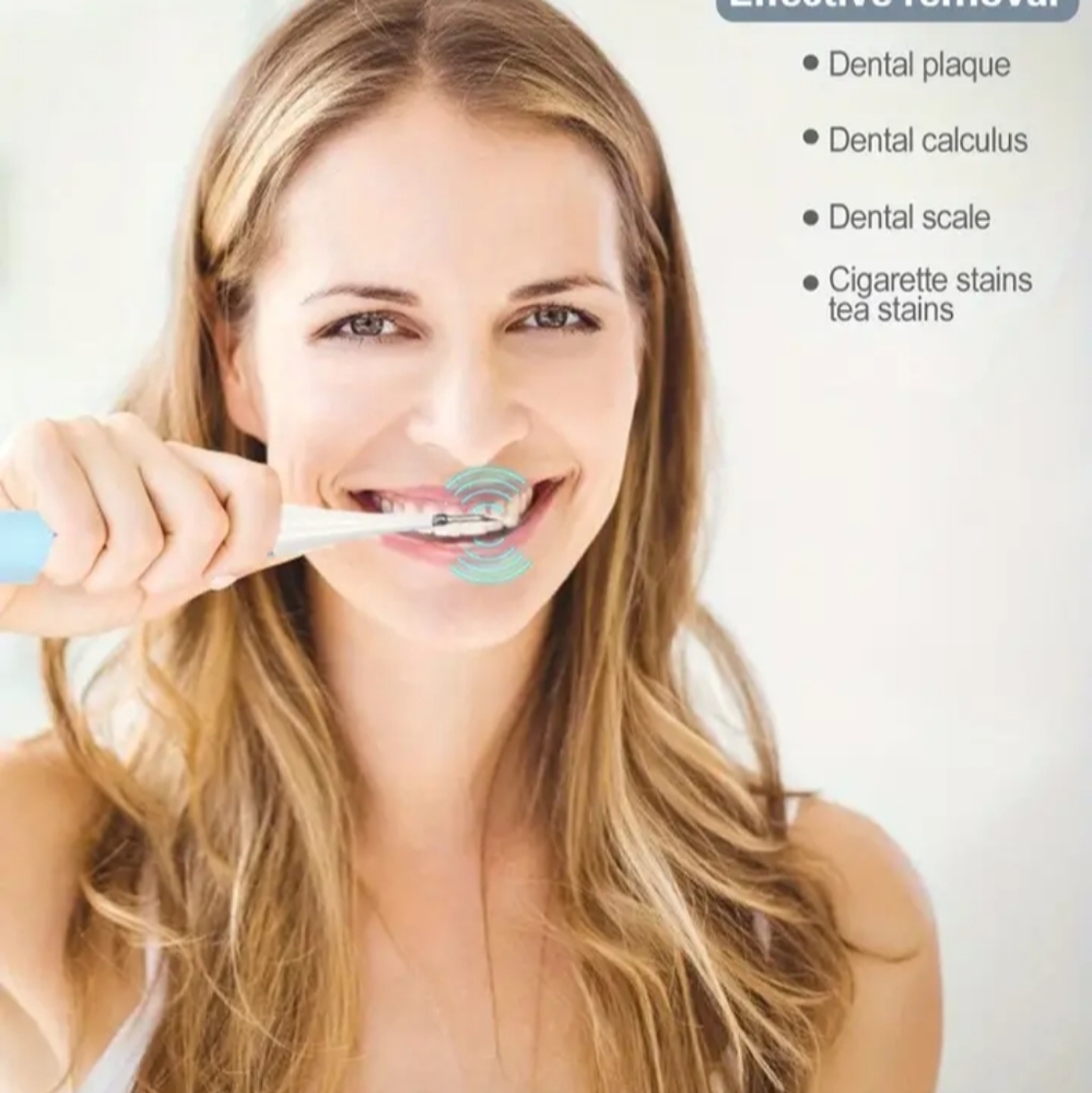 Not Rated Electric Toothbrush in White and Light Blue